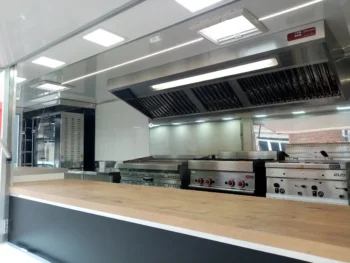 Remorque snack rôtisserie